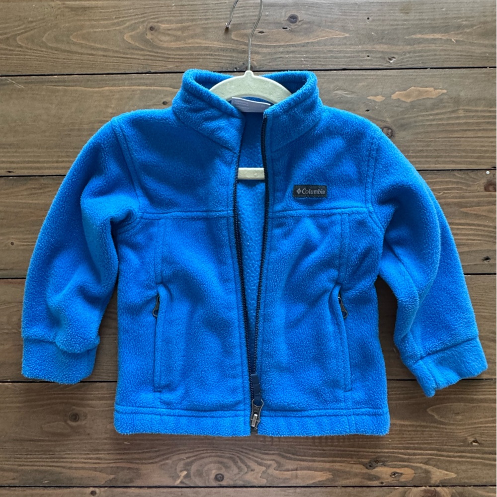 Columbia Fleece Toddler Jacket Blue 2T